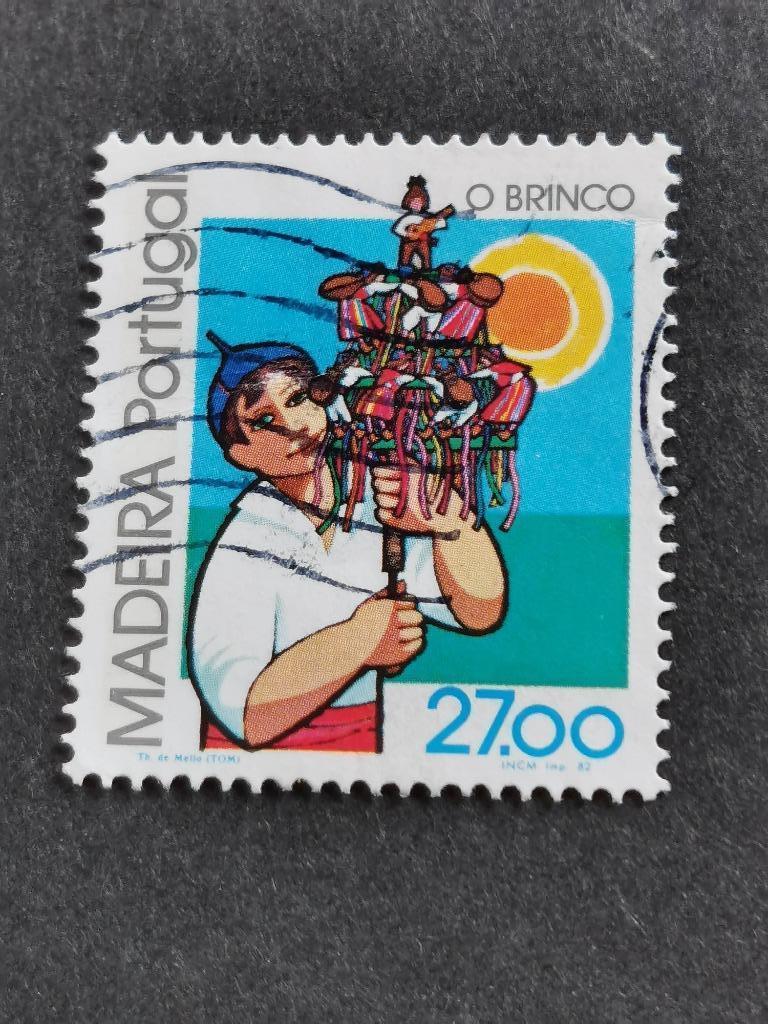 Madeira 1982 - folklore - Brinco, Ophalen of Verzenden, Portugal, Gestempeld