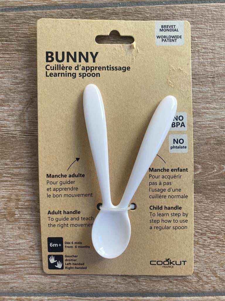Cookut Bunny lepel baby eetlepel, Ophalen, Nieuw, Overige typen