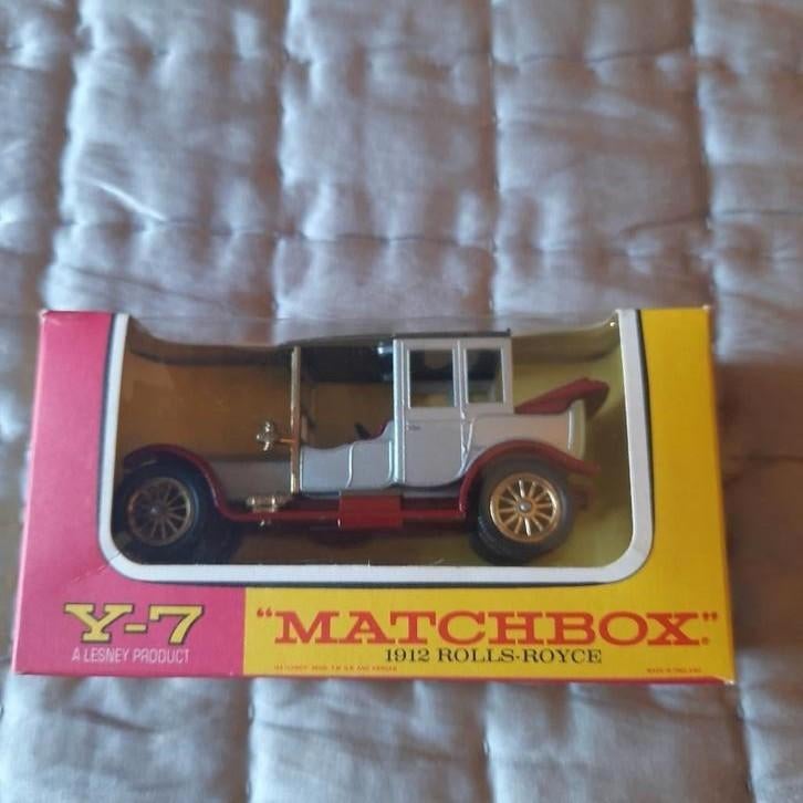 MATCHBOX Y7 ROLLS ROYCE *MOYY*1/43*VINTAGE*, Hobby en Vrije tijd, Ophalen, Zo goed als nieuw, Auto, Matchbox
