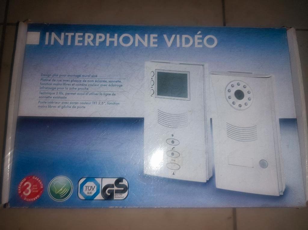 Interphone video ; huisvideo, Enlèvement ou Envoi, Neuf, Vidéo