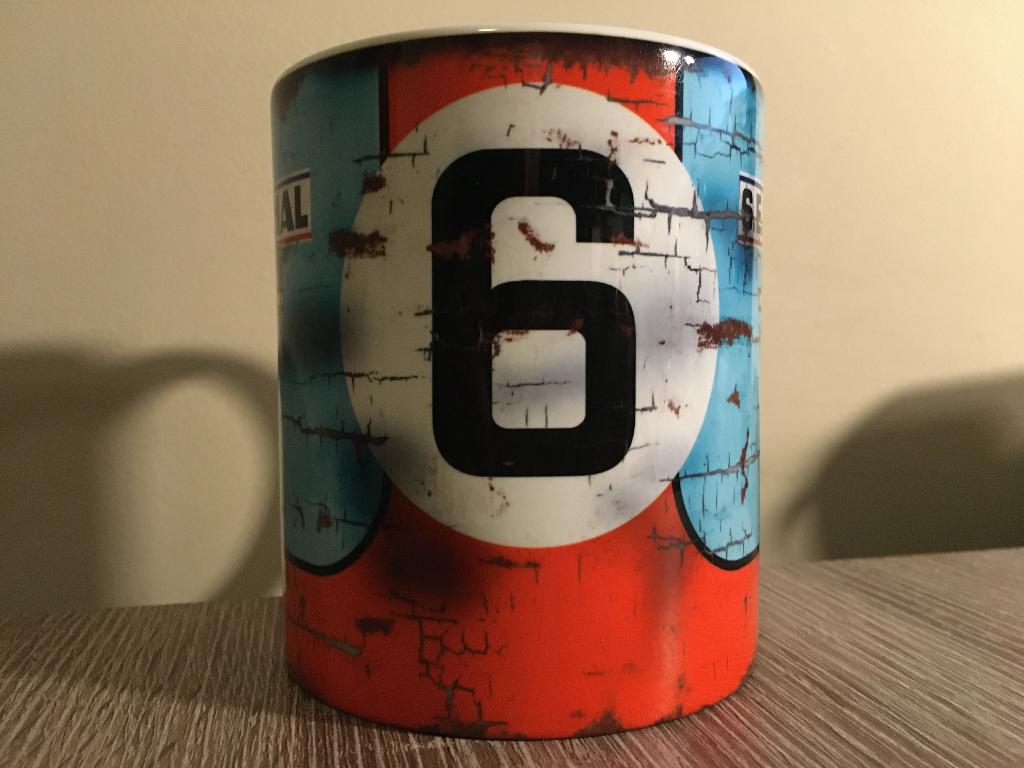 Gulf Ford GT40 mok Vintage olie F1 Autosport NIEUW, Enlèvement ou Envoi, Neuf, Voitures