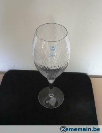 Verre à vin mousseux  ancien collection "Le Dialogue", Ophalen, Gebruikt