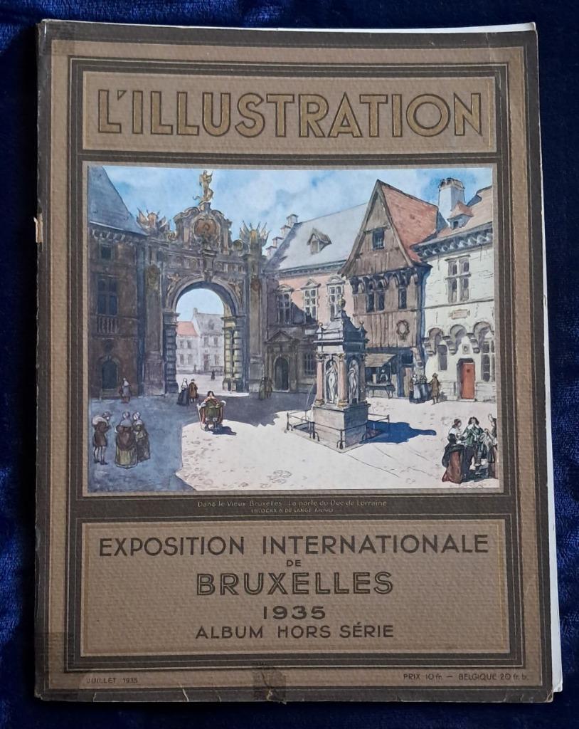 L'iIlustration Exposition internationale de Bruxelles 1935, Enlèvement ou Envoi