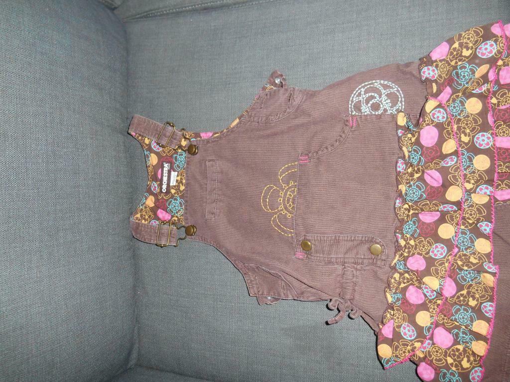 robe salopette, Enfants & Bébés, Robe ou Jupe, Enlèvement ou Envoi, Comme neuf, Fille