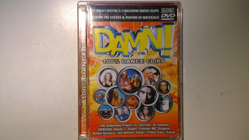 Damn! 100% Dance Clips (DVD), Alle leeftijden, Ophalen of Verzenden, Zo goed als nieuw