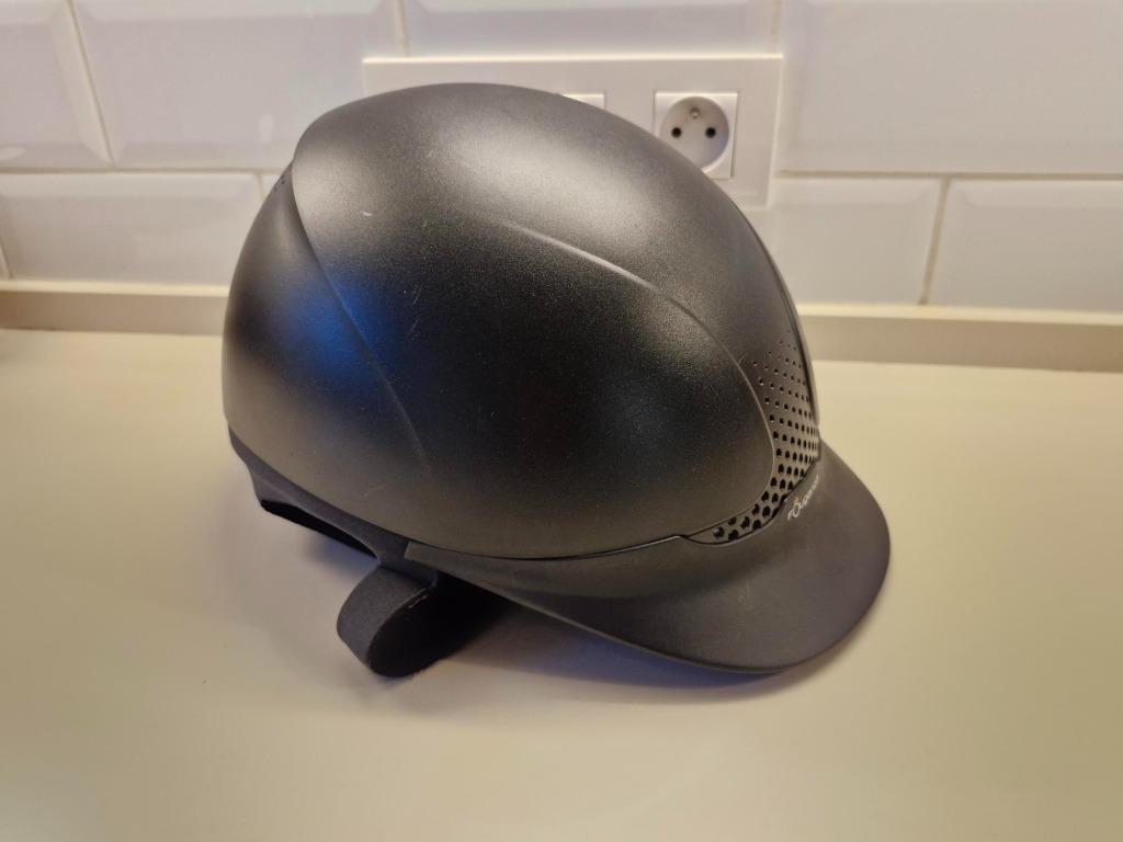 Paardenhelm 55-57cm, Dieren en Toebehoren, Ophalen, Zo goed als nieuw, Cap