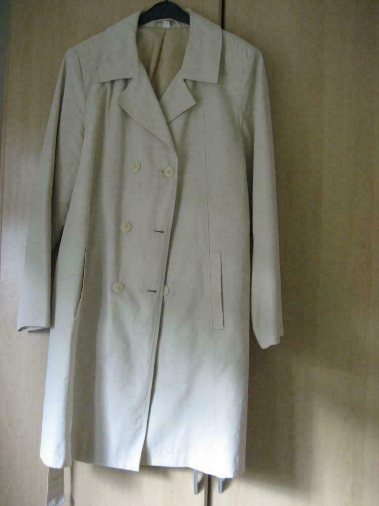 Damesregenmantel Claude Arielle Maat 40, Taille 38/40 (M), Claude arielle, Enlèvement ou Envoi, Beige