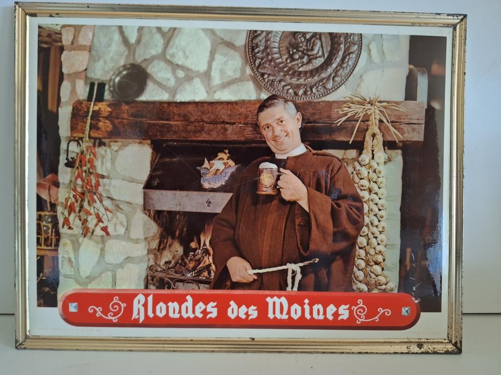 Blondes des moines trappisten bier glacoide bord 1967, Enlèvement ou Envoi