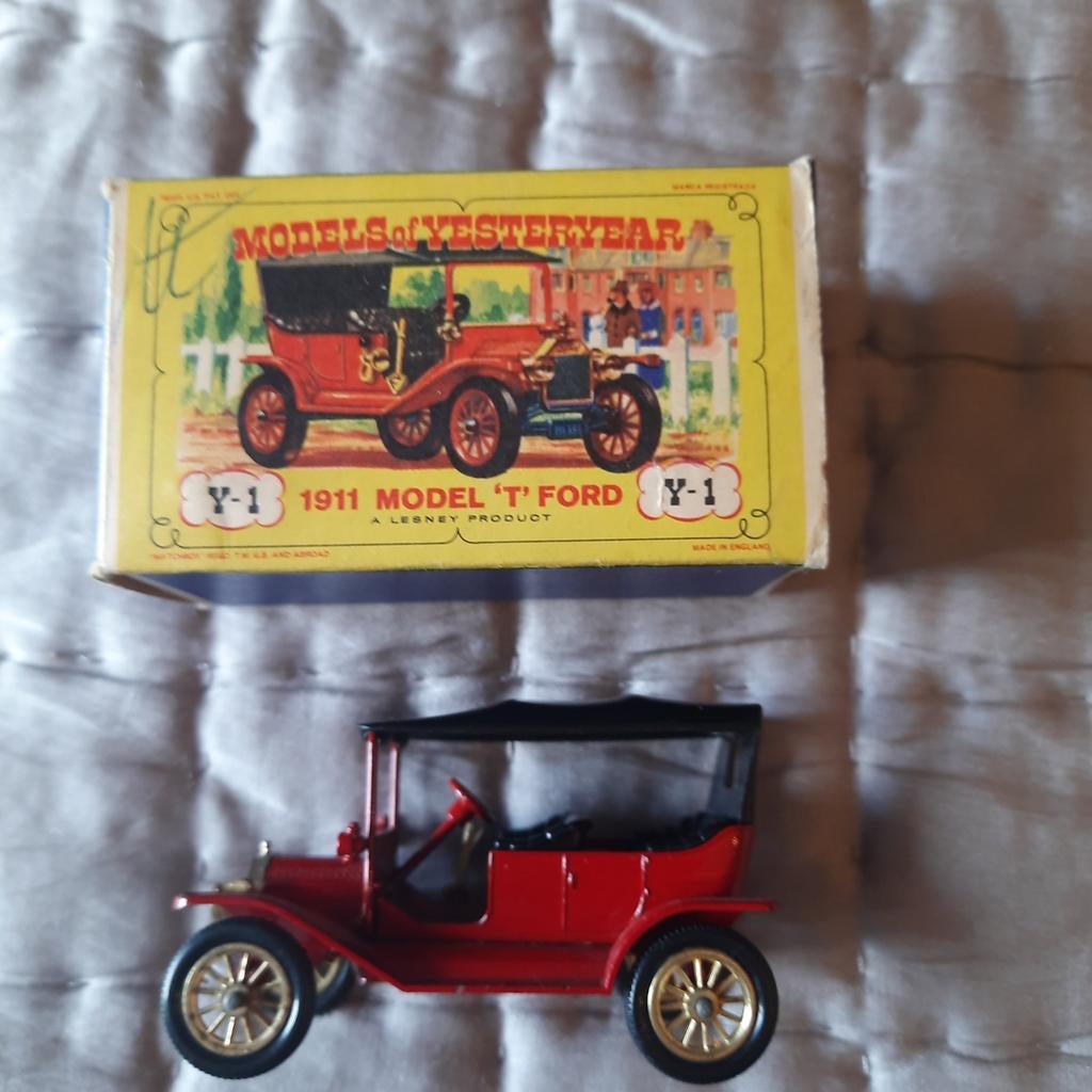 MATCHBOX MOYY Y-1 *FORD T 1911*VINTAGE*NEW*, Hobby en Vrije tijd, Modelauto's | 1:43, Nieuw, Auto, Matchbox, Ophalen