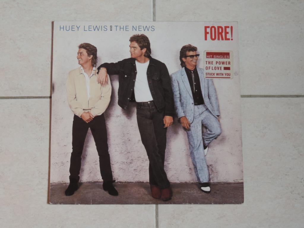 Huey Lewis and The News – Fore!, Ophalen of Verzenden, Zo goed als nieuw