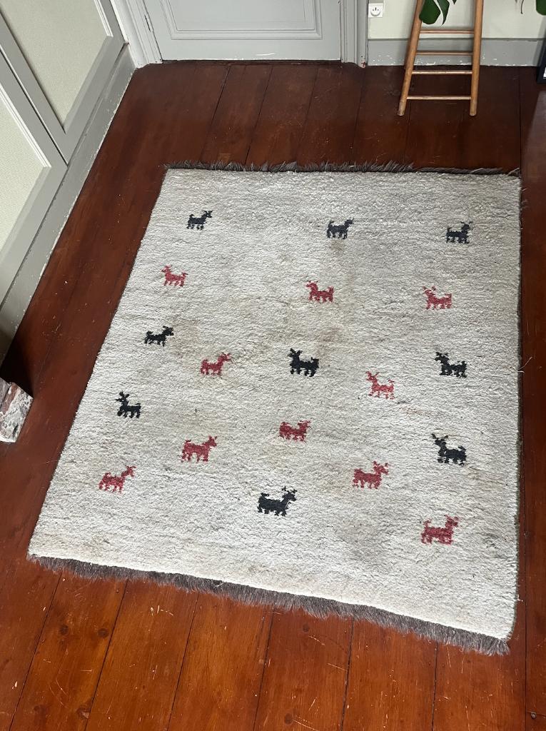 Prachtig handgeknoopt Perzisch tapijt, 150 à 200 cm, Midden-Oosters, 100 à 150 cm, Enlèvement