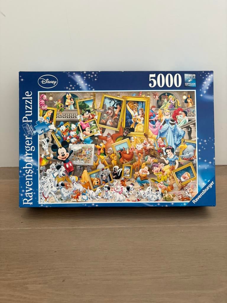 Ravensburger puzzel - 5000 stuks - Disney, Ophalen, Meer dan 1500 stukjes, Zo goed als nieuw, Legpuzzel