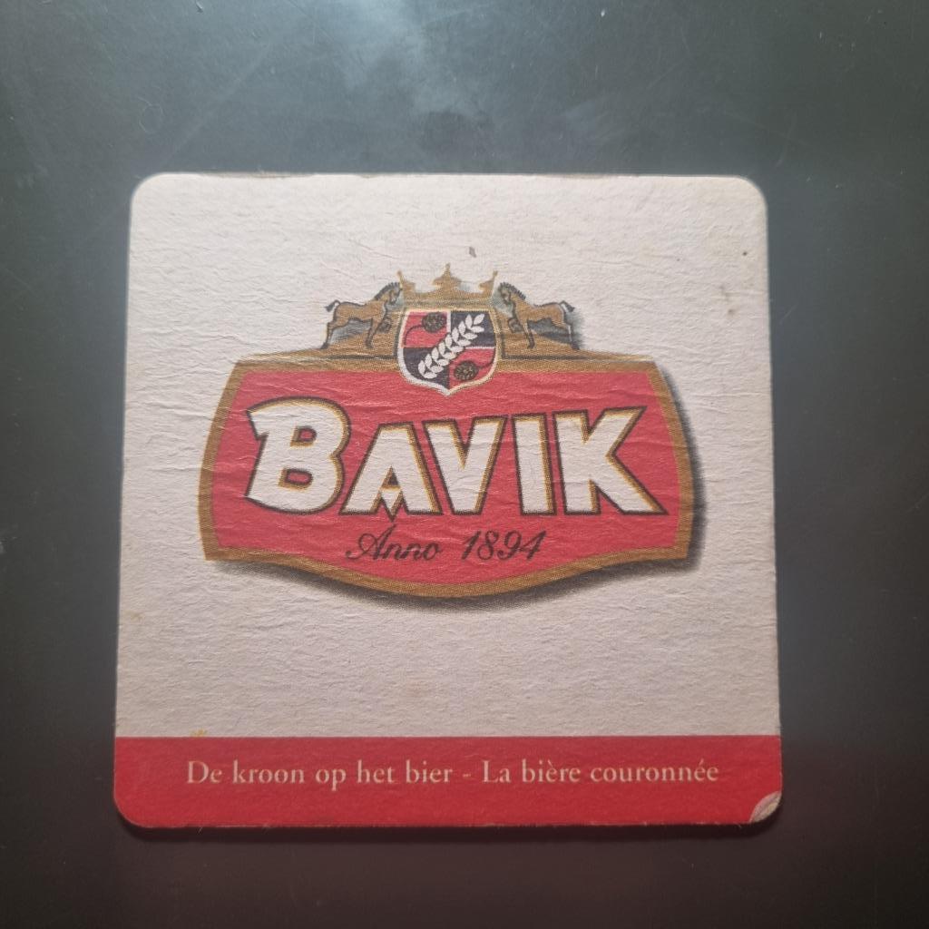 Sous Bock Bavik (modèle 2), Verzamelen, Biermerken, Ophalen of Verzenden, Gebruikt, Viltje(s), Overige merken