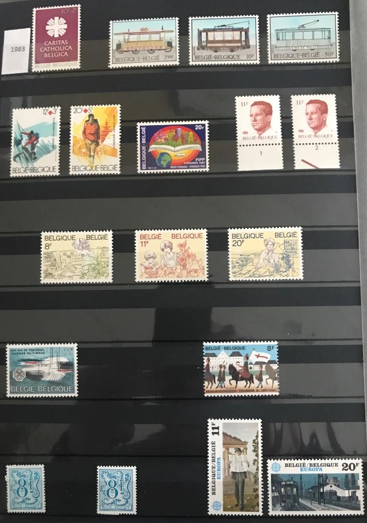 Belgique - année 1983 - MNH - **, Enlèvement ou Envoi, Non oblitéré, Neuf