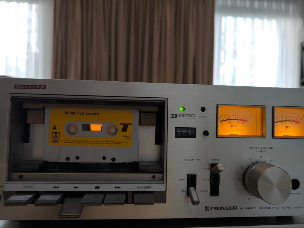 Pioneer k7 vintage deck, Audio, Tv en Foto, Cassettedecks, Ophalen of Verzenden, Marantz