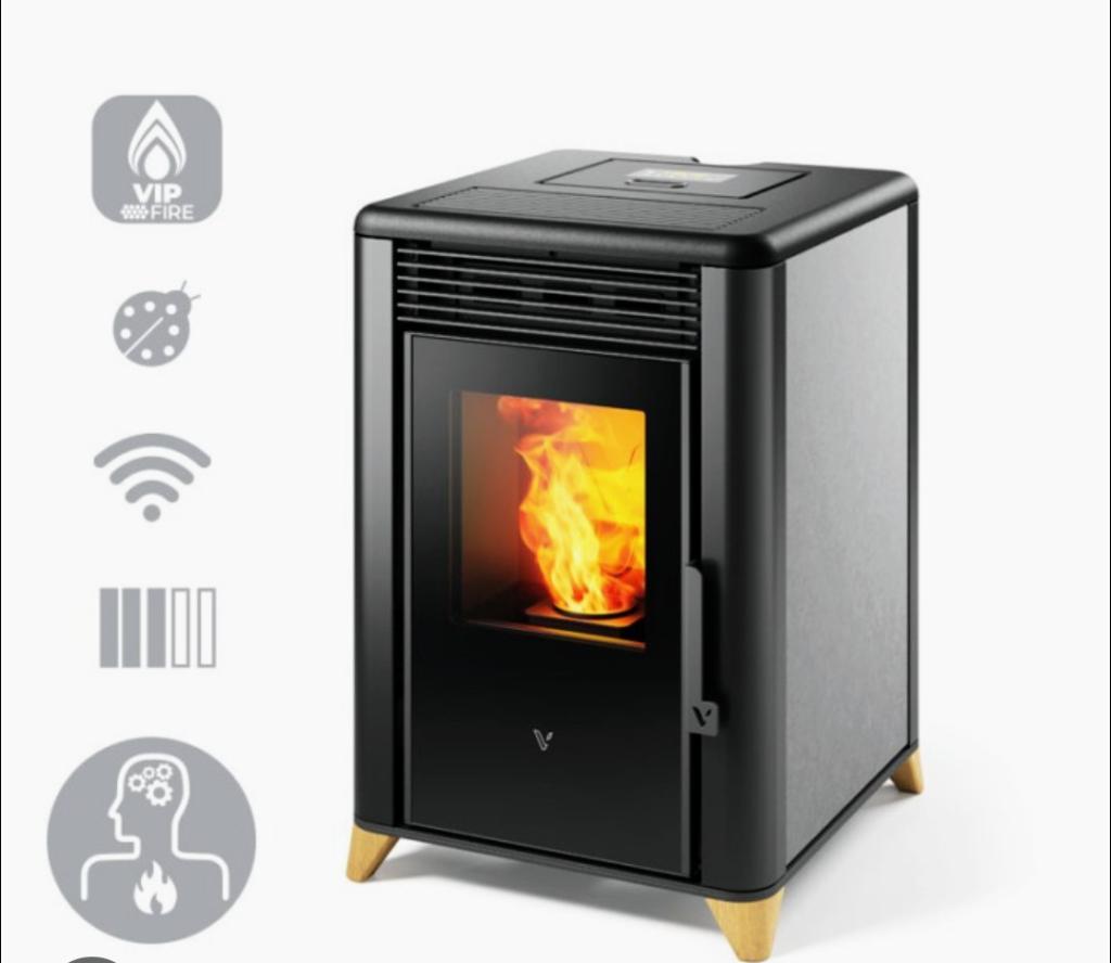 Poêle à granulats/pellets 6kw 2630€, Maison & Meubles, Enlèvement, Neuf, Autoportant, Poêle à granulés