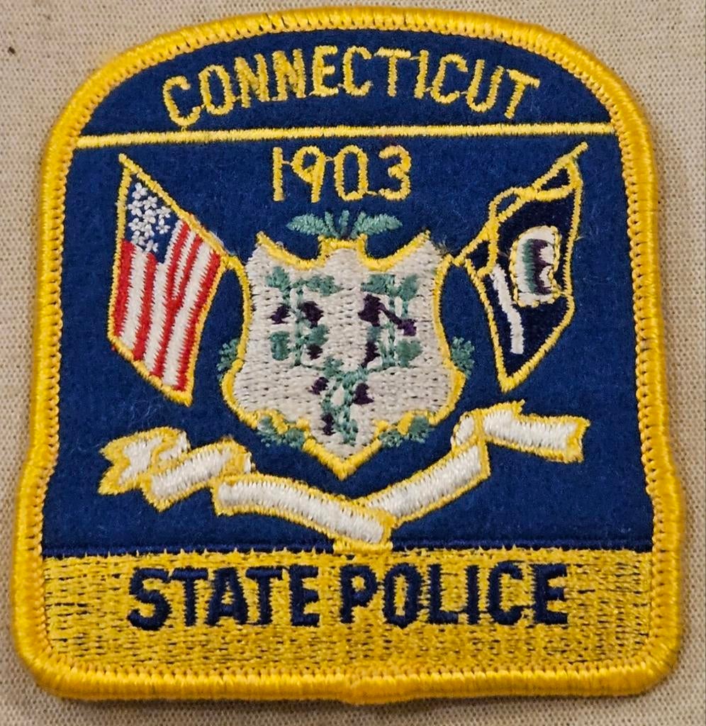 Patch de police de l'État du Connecticut
C'est une origine, Collections, Enlèvement ou Envoi