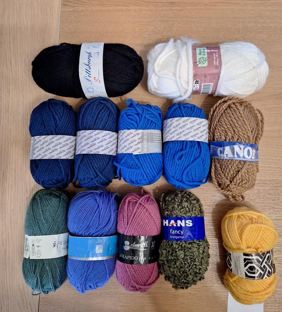 verschillend breigaren van dikte kleur en merk,..., Enlèvement ou Envoi