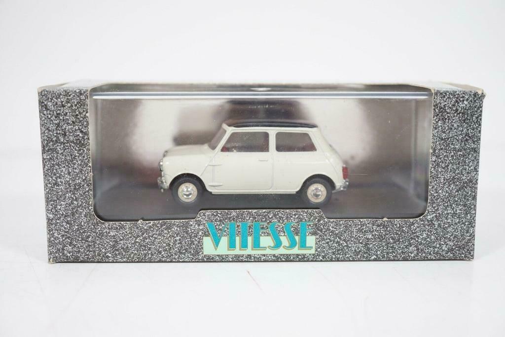 1:43 Vitesse 580 Austin Cooper 1963 Mini wit met zwart dak, Enlèvement ou Envoi, Comme neuf, Voitures