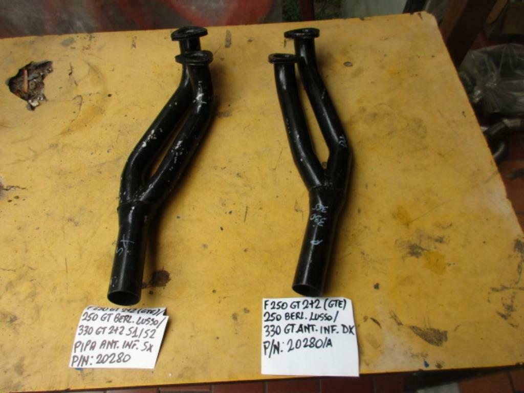 Tuyaux d’échappement inférieurs avant F250 et F330 S1, Autos : Pièces & Accessoires, Enlèvement, Utilisé, Ferrari