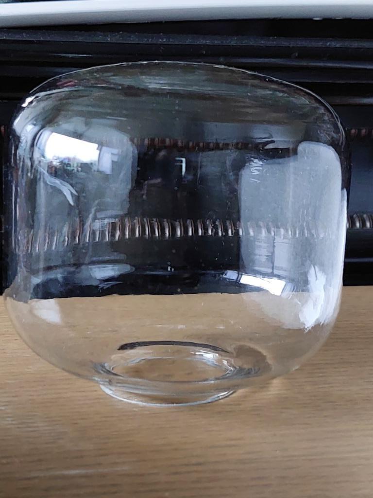 Verre de réserve de rechange pour lampe ou lustre au design, Enlèvement ou Envoi, Utilisé, Verre, Moins de 50 cm