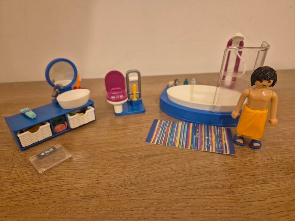 Playmobil la salle de bain, Enlèvement ou Envoi, Utilisé, Ensemble complet