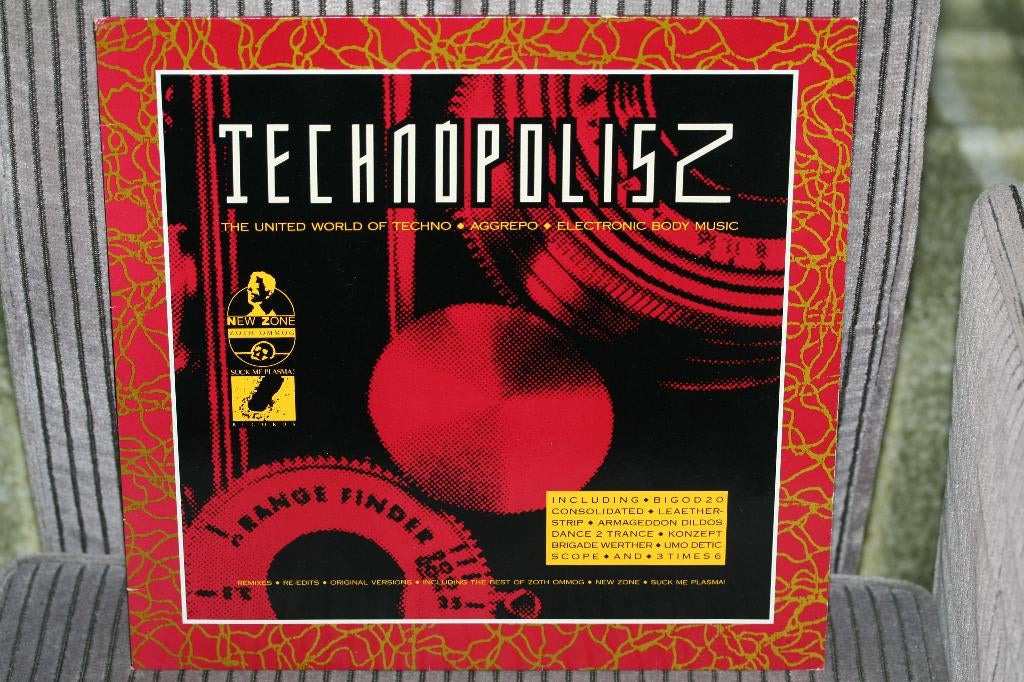 Lp 1990 EBM - Technopolis 2, Ophalen of Verzenden, Gebruikt, 12 inch, Techno of Trance