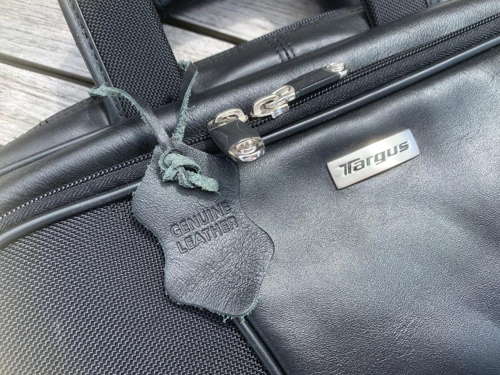 Porte-documents de luxe, sac pour ordinateur portable, cuir, Enlèvement ou Envoi, 15 pouces, Utilisé, Sac à bandoulière