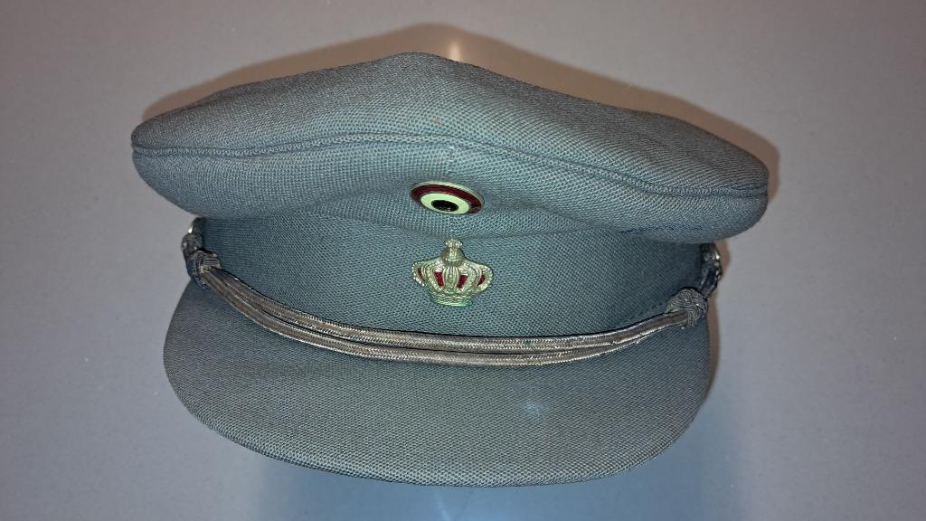 BELGIQUE - ABL - KEPI OFFICIER INFANTERIE - 1952, Enlèvement ou Envoi, Armée de terre, Casque ou Béret