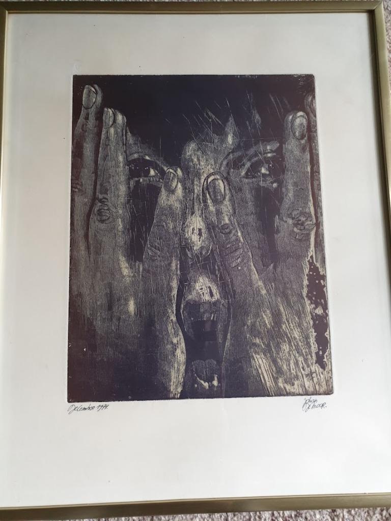 schilderij johan de moor, Antiquités & Art, Art | Peinture | Classique, Enlèvement, Dessin