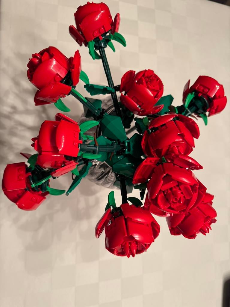 Lego boeket rozen, Ophalen of Verzenden, Zo goed als nieuw, Lego