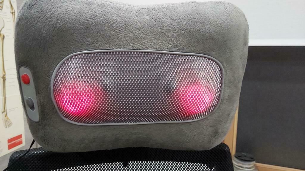 Coussin massage nuque, Enlèvement ou Envoi, Comme neuf