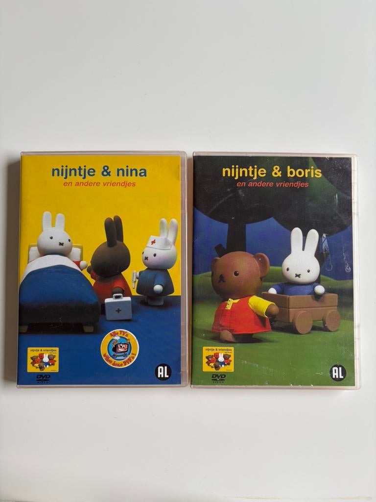2 Dvd’s Nijntje, Cd's en Dvd's, Ophalen, Gebruikt