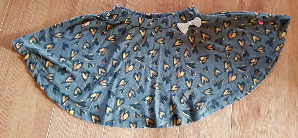 Someone kaki rokje met hartjes 110, Kinderen en Baby's, Kinderkleding | Maat 110, Gebruikt, Meisje, Jurk of Rok, Ophalen of Verzenden