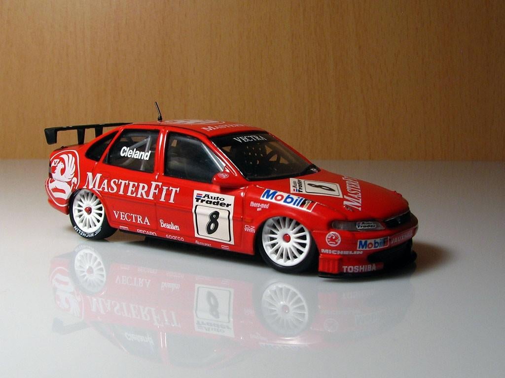 Vauxhall Vectra #8 (J. Cleland) 12e BTCC 97 - Onyx, Hobby en Vrije tijd, Modelauto's | 1:43, Ophalen of Verzenden, Zo goed als nieuw