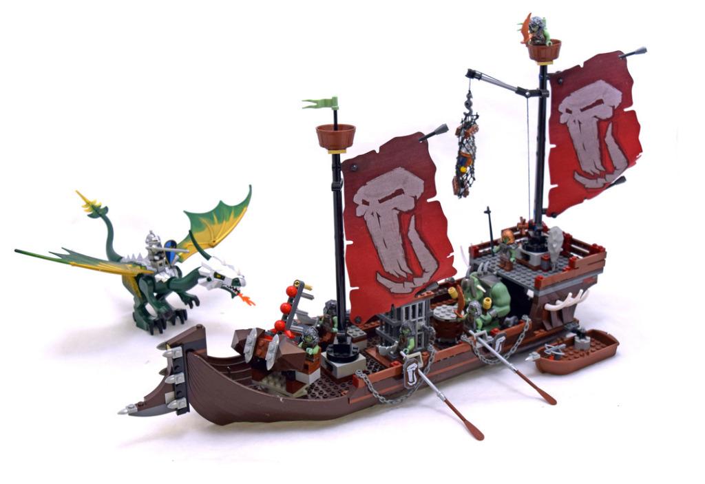 LEGO Castle Fantasy Era boot 7048 Troll Warship TOP!!!, Kinderen en Baby's, Speelgoed | Duplo en Lego, Ophalen of Verzenden, Zo goed als nieuw