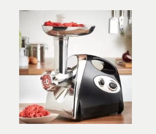 Hachoir à viande électrique multifonctionnel 800 Watt noir, Electroménager, Enlèvement ou Envoi, Neuf
