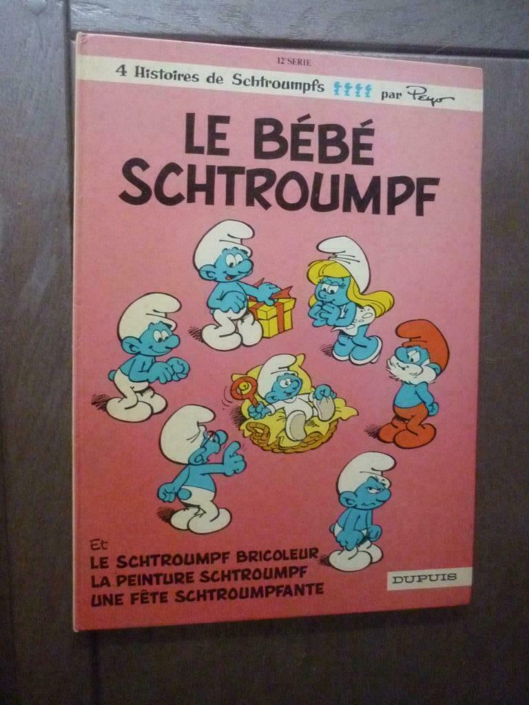 le bebe schtroumpf, Eén stripboek, Ophalen of Verzenden, Gelezen