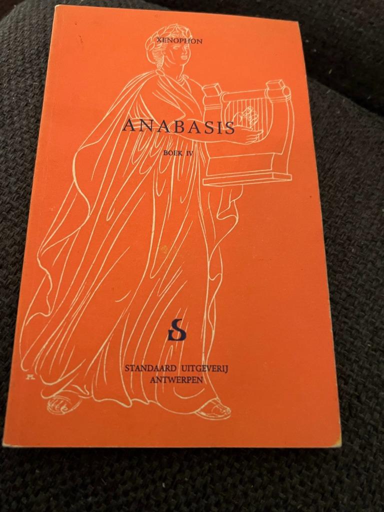 Anabasis - Wenophon Boek IV * Standaard Uitgeverij, Antwerpe, Gelezen, Ophalen of Verzenden, Xenophon, België