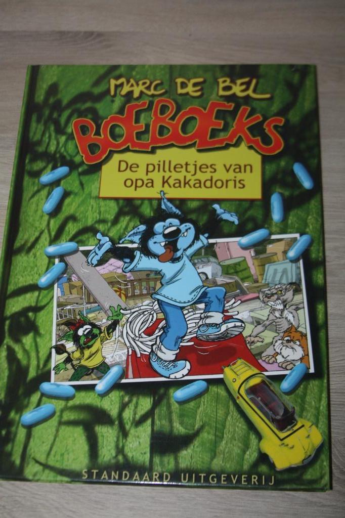 Boeboeks , De pilletjes van opa Kakadoris ,Marc De Bel ,2002, Eén stripboek, Ophalen of Verzenden, Marc De Bel, Zo goed als nieuw
