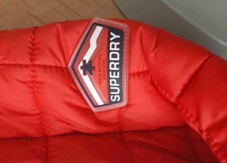 Superdry veste doudoune XL, Enlèvement, Comme neuf
