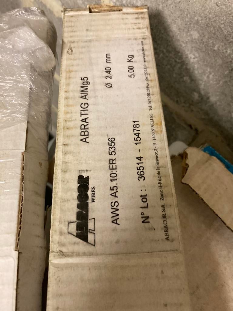 Baguette alu pour soudure tig, Enlèvement, Comme neuf