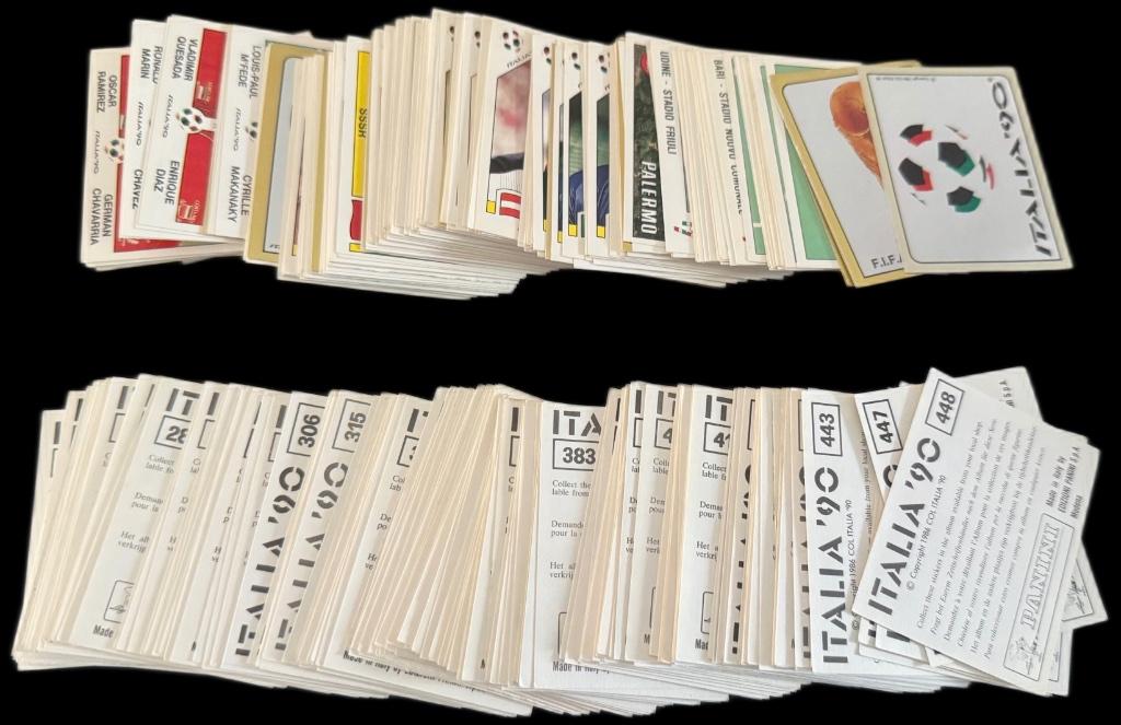 Panini Italia 90 Complete Sticker Italy Set 1990 Stickers, Collections, Enlèvement ou Envoi