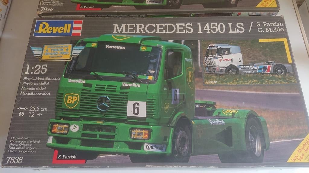 Maquette Mercedes BP course revell, Camion, Enlèvement ou Envoi, Revell, Plus grand que 1:32