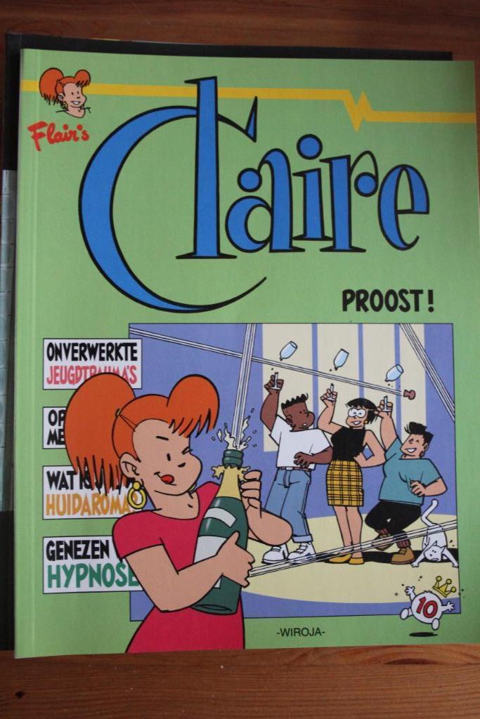 Claire               met originele tekening!, Wiroja, Enlèvement ou Envoi, Une BD, Comme neuf