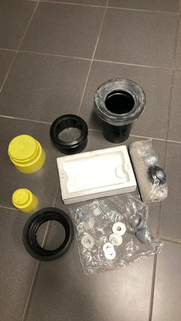 Geberit hangwc aansluitset, Doe-het-zelf en Bouw, Buizen en Afvoer, Ophalen, Nieuw, Afvoer