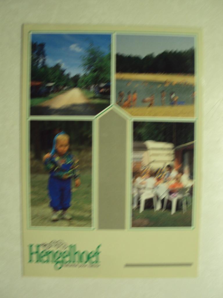 54787- HOUTHALEN - HENGELHOEF - 4 ZICHTEN - ZIE 2 FOTO'S, Envoi