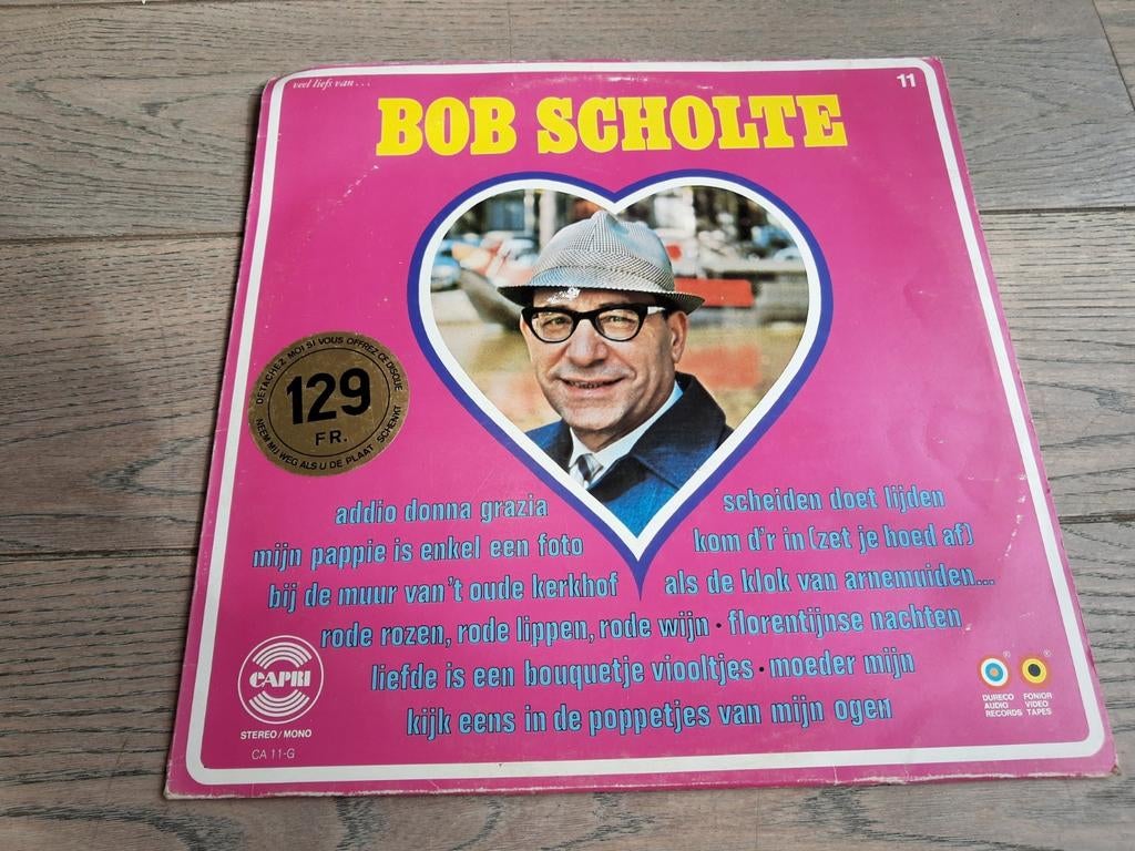 Lp : Bob Scholte, Ophalen of Verzenden, Zo goed als nieuw