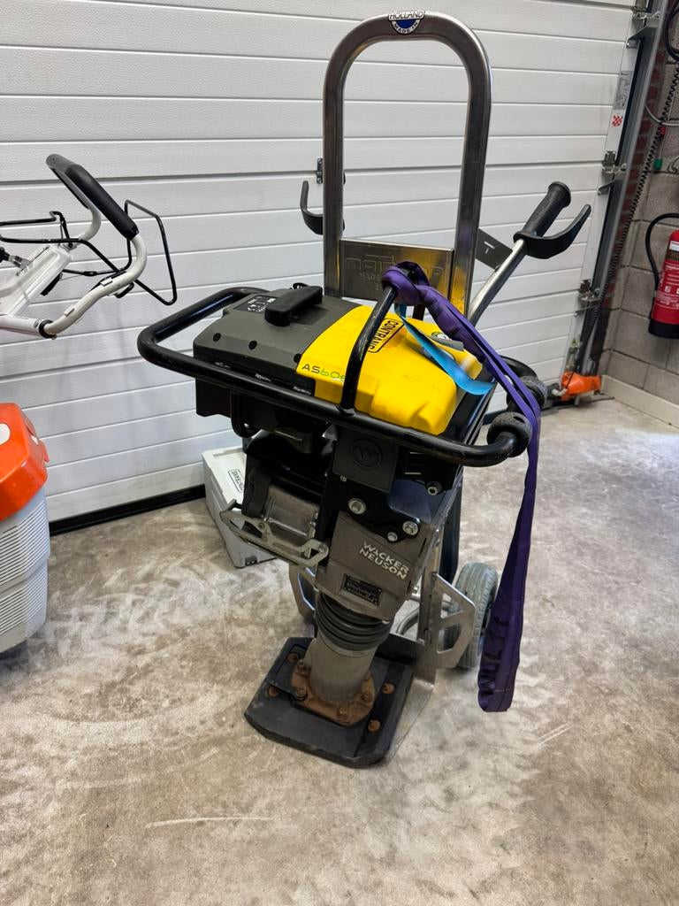 Wacker stamper 60 elektrische. Bj 2019-11 met grote accu, Doe-het-zelf en Bouw, Ophalen, Zo goed als nieuw