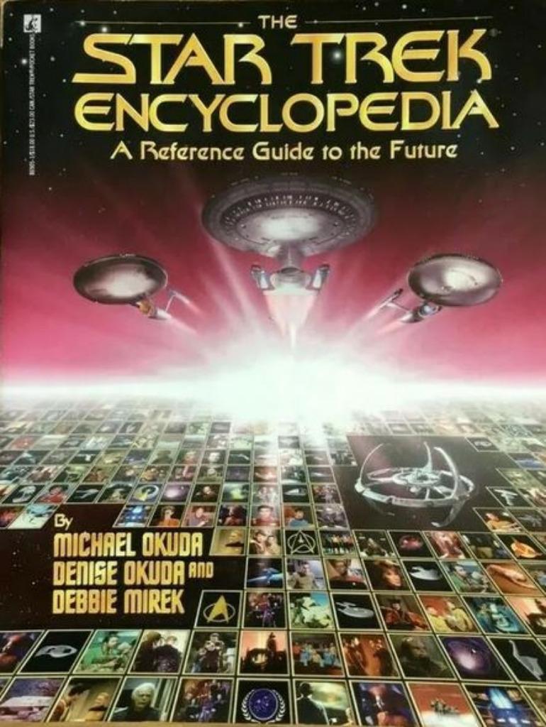 The Star Trek Encyclopedia 1e editie 1994, Verzenden, Zo goed als nieuw, Okuda